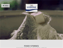 Tablet Screenshot of lurpak.com
